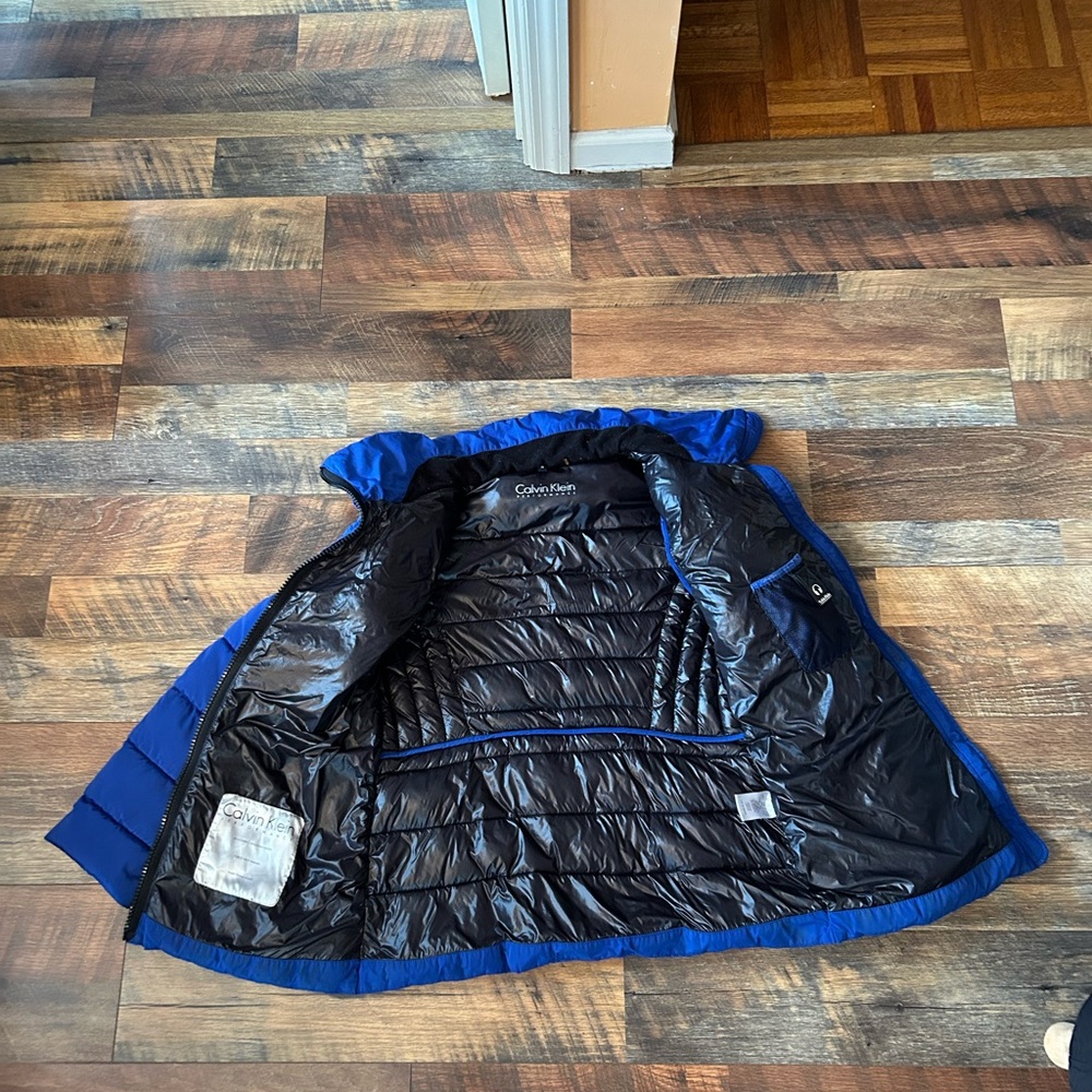Calvin Klein Performance Blue and Black Jacket - Picture 11 of 16